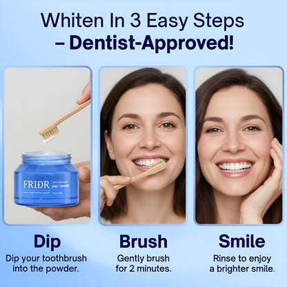 Erase years of stubborn stains without any pain or enamel damage