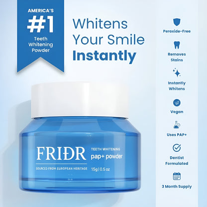 Erase years of stubborn stains without any pain or enamel damage